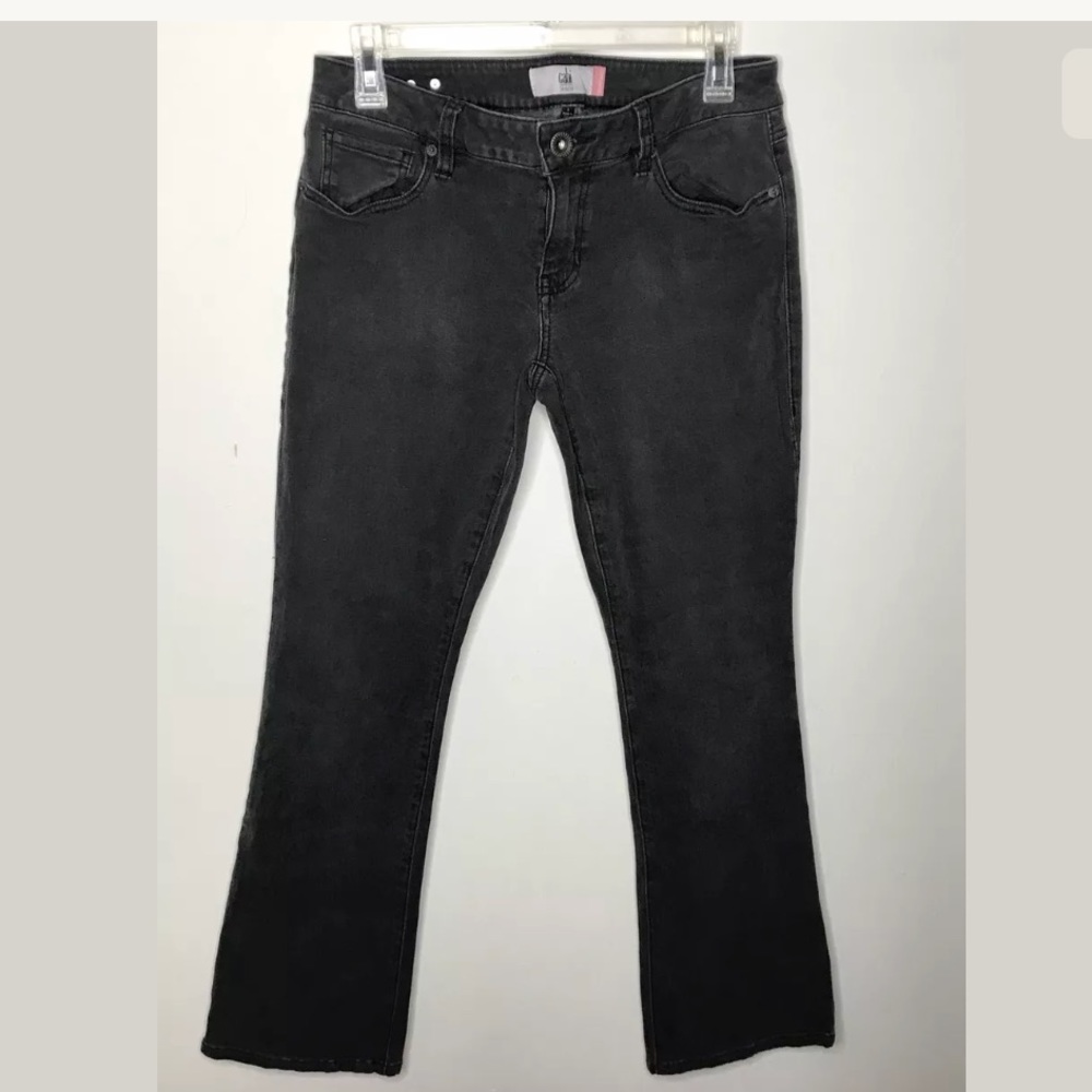 Cabi Black Jeans Slim Boot Cut Size 6